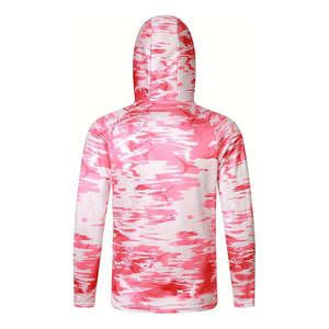 Camisetas de Pesca para Hombre con Capucha, UPF 50, Transpirables, de Color Sólido, Personalizables, con Impresión por Sublimación, Estilo Urbano, ¡Gran Oferta! - Product Image 3
