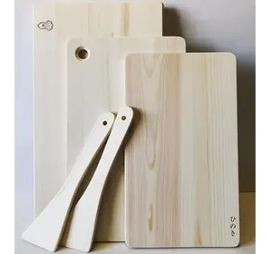 Eco-friendly craft Solid wood cut boards with accents TAKUMI Wooden Cutting Boards with Mark 39