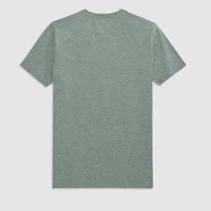 T-shirt personnalisé en bambou, T-shirt col rond en coton biologique pour homme, T-shirt ajusté d'été à manches courtes - Product Image 4