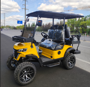 Nouveau modèle de voiturette de golf électrique tout-terrain DOT 7,5 kW, <span class=keywords><strong>2</strong></span>, 4 ou 6 <span class=keywords><strong>places</strong></span>, pour le tourisme, le club ou la chasse - Product Image 1