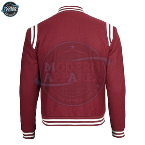 Vestes universitaires pour hommes grandes tailles, vente en gros de vestes universitaires vierges, vestes universitaires personnalisées avec logo, vestes universitaires simples pour hommes - Product Image 4
