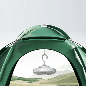 Ventilador de Clip Recargable, Ventilador de Escritorio, Recargable, de Pared, Ventilador USB, 100 Ajustes de Flujo de Aire, para Escritorio, Sala de Estar, Uso en Exteriores - Product Image 6
