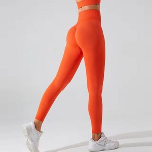 กางเกงโยคะแบบไร้ตะเข็บสำหรับออกกำลังกายแบบหนัก ยี่ห้อ De Yoga Push Up Compression สำหรับผู้หญิง - Product Image 3