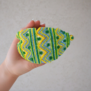 Handmade <b>Beaded</b> Zigzag Pattern Style Comfortable Soft <b>Headband</b> Colorful Embroidered Fabric Hair Accessory Casual Wear Parties - Product Image 4