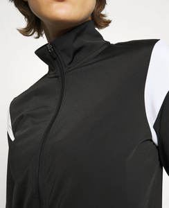 Personalización de alta calidad de moda Deporte Pantalones de chándal y Sudadera con capucha conjunto de Jogger con hombros descubiertos mujeres diseñador chándales transpirables - Product Image 2