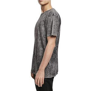 เสื้อยืดผู้ชายทรงหลวม น้ำหนักเบา ล้างสีแบบแอซิด ระบายอากาศได้ดี สไตล์สตรีทแวร์ ขายดี - Product Image 4