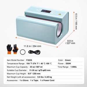 Macchina Termopressa per Tazze da 11oz e 30oz, Sublimazione Veloce per Bicchieri, Pressa Automatica per Tumbler - Product Image 4
