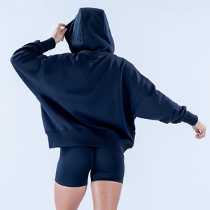Nueva Sudadera con Capucha Oversize de Invierno para Mujer, Personalizada con Logotipo, Venta al Por Mayor, Cómoda, Estilo Urbano, a Bajo Precio - Product Image 3