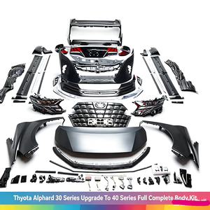 Kit de Conversión de Lujo para Alphard y Vellfire Serie 30 a Estilo 40 Modellista, Juego Completo de Carrocería con Luces LED - Product Image 5