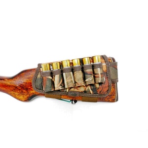 Vente en gros Nylon Tir Camo Shell Holder Coquille réglable Pochette rembourrée Accessoires de chasse calibre 12/16 Shell Hold - Product Image 1