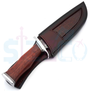 OEM Wholesale 14" Factory Made <b>Cheap</b> Low Price Handmade Carbon Steel Walnut Wood Handle Hunting Camping Knife Ideal <b>Gift</b> - Product Image 4