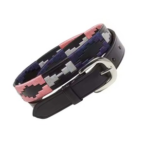 Equestrian High Quality Leather Hand Made <b>Polo</b> Rider <b>Belt</b> Genuine Leather <b>Belts</b> <b>for</b> <b>Men</b> Wholesaler Manufacturer From Pakistan - Product Image 5