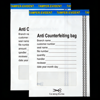 Pochette de sécurité jetable anti-contrefaçon avec fermeture autocollante pour documents – Emballage anti-contrefaçon