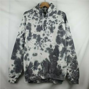 Sweat à capuche pour hommes oversize Tie Dye Sweats à capuche doux brossé poids lourd haut Streetwear Pull décontracté Sweat shirt en tissu jersey doux - Product Image 2