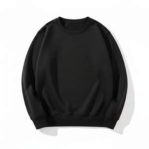 Sweat à capuche unisexe en molleton de coton 500 GSM épais pour l'hiver, pull streetwear lourd pour homme, coupe oversize - Product Image 1