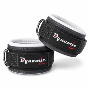 Custom Adjustable Neoprene Ankle Strap D Ring Hook and Loop Ankle Strap <b>Cable</b> Machines Ankle Strap Wholesale comfortable for gym - Product Image 5
