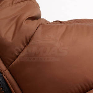 เสื้อแจ็คเก็ตบับเบิ้ลสีพื้น ราคาดีที่สุด บริการ OEM สวมใส่สบาย ระบายอากาศได้ดี เหมาะสำหรับฤดูหนาว ขายออนไลน์ - Product Image 3