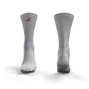 Personalized Printed Unisex Crew Sports <b>Socks</b> Knitted Breathable Anti Slip Yoga Soccer Basketball Running <b>Socks</b> High <b>Grip</b> <b>Socks</b> - Product Image 1