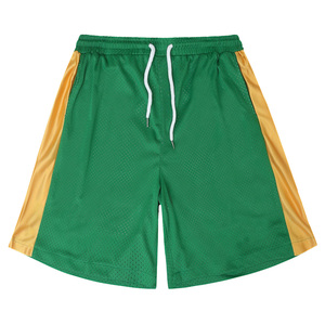 Ensemble de maillot de basket-ball en maille rouge, débardeur sans manches avec short à cordon de serrage, vêtements de sport unisexes pour adultes, respirants - Product Image 4