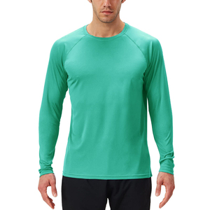 Camisetas de Manga Larga con Protección UV para Hombre, Colección de Camisetas Deportivas para Gimnasio, Camisetas de Protección Solar, Venta al por Mayor, OEM - Product Image 1
