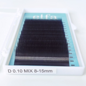 Best Professional Customizable 0.15mm Full Volume Individual Eyelash Extensions OEM <b>Custom</b> Acceptance <b>CD</b> B HY LON Aluminum Foil - Product Image 3