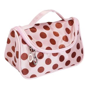 Borsa da Viaggio Portatile per Trucchi da Donna con Specchio Cosmetico Impermeabile, Organizer per Articoli da Toilette per Appuntamenti - Product Image 2
