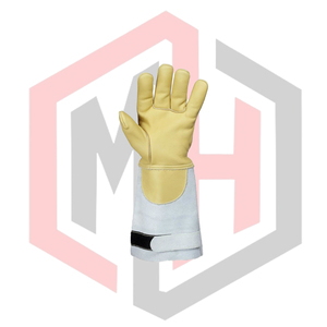 Gants de sécurité en cuir pour pompiers, anti-chaleur, durables, respirants, sans silicone, sans poudre, résistants à la chaleur, anti-impact, gants TIG - Product Image 2