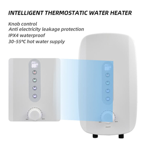 เครื่องทำน้ำอุ่นแบบไร้ถัง 5500W ควบคุมด้วยปุ่มหมุน 220V แบบพกพา รุ่นขายดีทั่วบ้าน พร้อมระบบป้องกันการรั่วไหล - Product Image 5