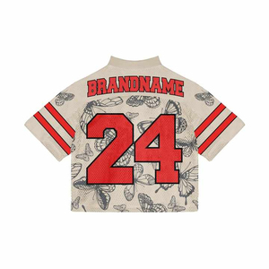Custom Manufacturer Streetwear New Style Design Practice <b>Mesh</b> Breathable Moisture-Wicking Oversized Short Sleeve 100% Polyester - Product Image 4