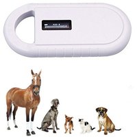 Lecteur-scanner de puces animales PT160 RFID portable pour chiens, balise FDX-B, écran LED, transpondeur USB pour chats 134,2 KHz, pour l'élevage
