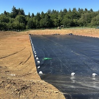 Геомембрана HDPE толщиной 1,5 мм: высокопрочный водонепроницаемый материал для полигонов ТБО и горнодобывающих проектов