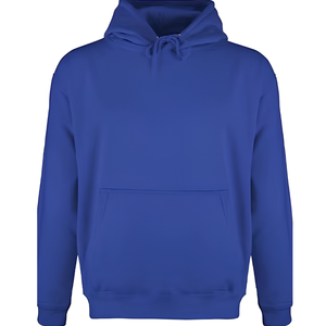 Pull à capuche long en jersey uni pour homme avec impression numérique 100% polyester pour l'automne/l'hiver - Product Image 1
