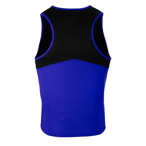 ชุดอุปกรณ์มวยน้ำหนักเบาสำหรับทุกเพศ สีดำและสีน้ำเงิน ผ้าระบายอากาศ โพลีเอสเตอร์ ชุดกีฬามวย - Product Image 6