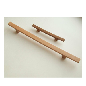 Luxury Solid Wood Handle Cabinet Door Drawer Log Grain Color <b>Wardrobe</b> Handles Modern Europe Simple Customized Color Dresser - Product Image 6