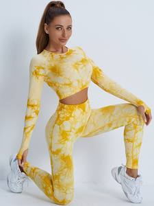 Conjunto de Yoga de Verano para Mujer, 100% Algodón, Transpirable, Cintura Elástica, 2 Piezas, Ropa Deportiva para Fitness, Gimnasio, Running y Ejercicio - Product Image 6