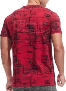 Camiseta de Fábrica Personalizada, 100% Poliéster, Cuello Redondo, Manga Corta, Corte Regular, Secado Rápido, Impresión por Sublimación, Talla Grande, Frente Liso - Product Image 2