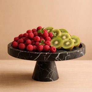 Base para Pastel Minimalista de Mármol Negro, Perfecta para Decoración del Hogar, Eventos y Exhibición Elegante en Mesa, Venta al por Mayor desde India - Product Image 5