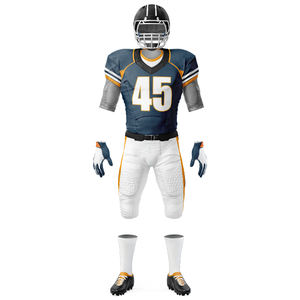 Uniforme de Fútbol Americano Cómodo, Ropa Deportiva, Uniforme de Fútbol Americano Personalizado para Venta en Línea con MOQ Bajo y OEM - Product Image 4
