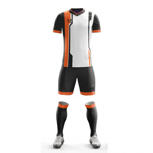 Sports <b>Compression</b> Uniform Soccer Multi Color Anti-Bacterial Personalized Full Football Kits Team Player Uniform Kids Youth - Product Image 2