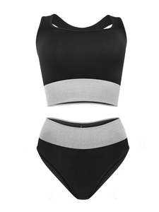 Conjuntos de sujetador y ropa interior sin costuras de alta calidad para mujer, cómodos y transpirables, conjuntos de sujetador y bragas deportivas para yoga. - Product Image 5