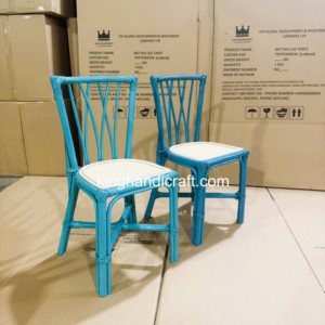 Sillas Infantiles de Mimbre Hechas a Mano para Alquiler en Eventos y Bodas, Decoración Boho, Muebles Infantiles, Fabricante de Vietnam - Product Image 1