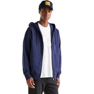 Sweats à capuche zippés pour hommes personnalisés, vente chaude, style unique, surdimensionné, épaules tombantes, 100 % coton molletonné, sweats à capuche zippés tendance - Product Image 4