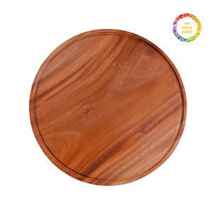 Planche à découper rectangulaire en bois avec rainure pour les jus, planche à découper de cuisine pour la cuisson quotidienne - Product Image 4