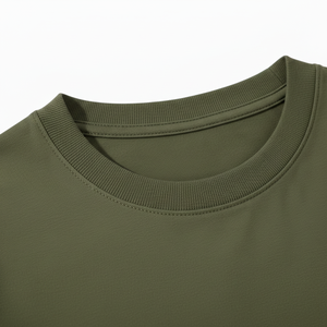 T-shirt de sport unisexe en coton épais, motif imprimé personnalisé pour enfants et adultes, coupe oversize, manches courtes, homme femme, uni et vierge - Product Image 5