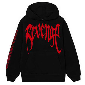 Vente directe d'usine, sweats à capuche avec impression en relief, nouvelle arrivée, vêtements d'extérieur, sweats à capuche en coton mélangé avec impression en relief - Product Image 4