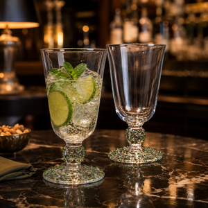 Verres à cocktail en borosilicate transparent faits à la main, sans plomb, coupe Martini, verres à margarita, verrerie de bar réutilisable, vente en gros - Product Image 3