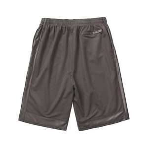 Men's High Street Style Gym Fitness Basketball Shorts Quick Dry Double-<b>Layer</b> Lined Pocket with Mesh Panels Solid Fleece Shorts - Product Image 2
