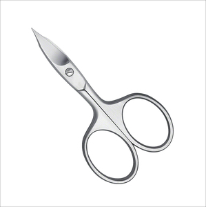 New Half Handle Gold Color Cuticle Scissors Stainless Steel Curved Sharp <b>Edge</b> Durable Manicure <b>Tool</b> Made in Pakistan - Product Image 1
