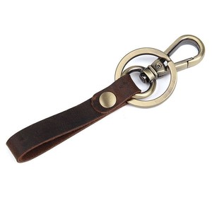 Wholesale Hot Sell Vintage Personality Leather Souvenirs Keychain Leather Keychain <b>Key</b> <b>Chain</b> - Product Image 1