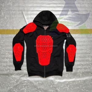Sweat à capuche de moto en Kevlar 100% coton, sweat à capuche de sécurité pour motard avec armure CE, pour la protection de la conduite, chemises de moto, protections de niveau 2 - Product Image 5